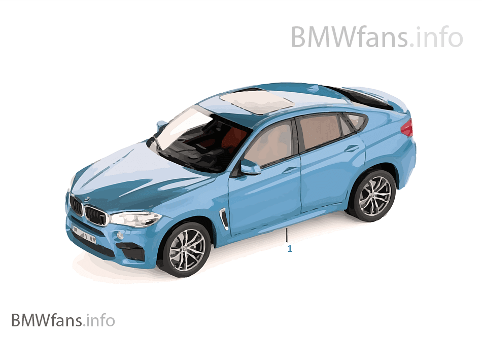 BMW Miniaturen - X6 Serie 16-18