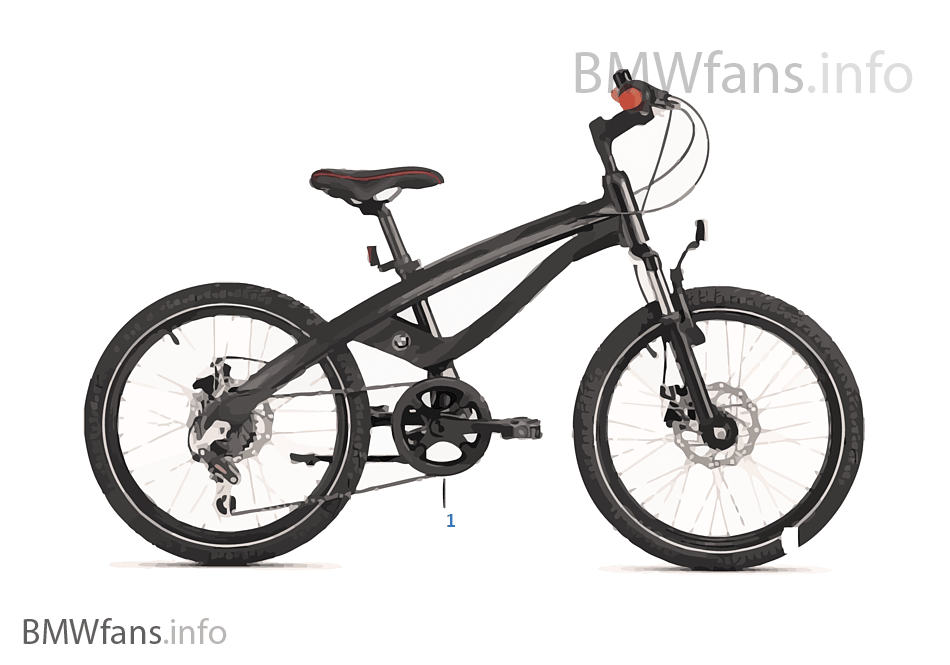 BMW Bikes & Eq.-Junior Cruise Bike 16-18