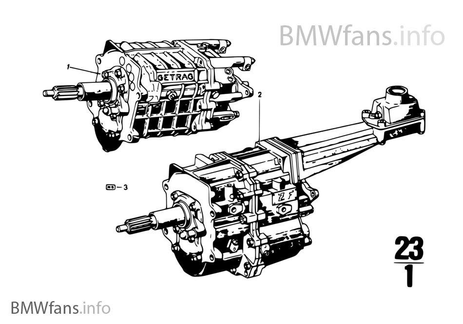 4-gear transmission