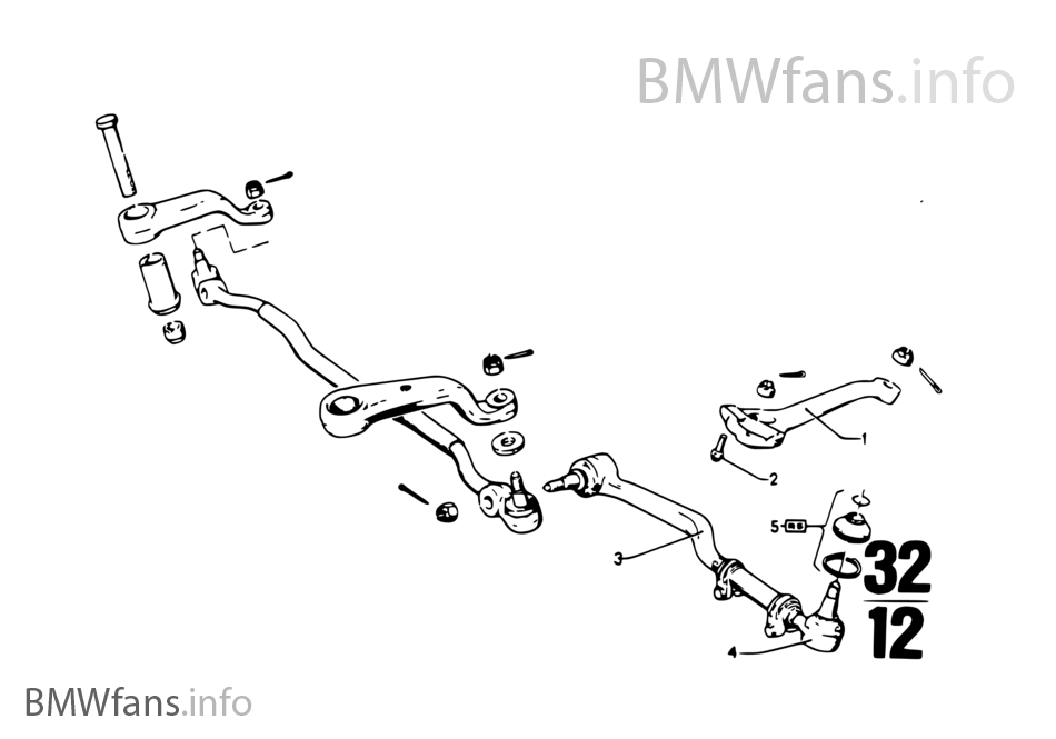 Steering linkage/tie rods