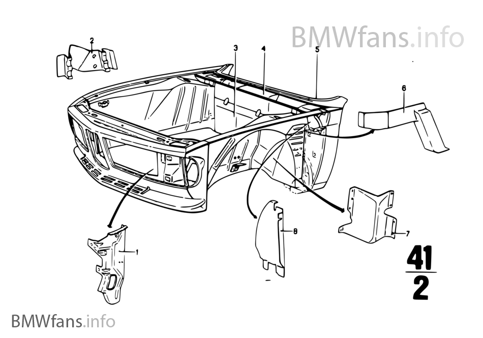 Front body parts