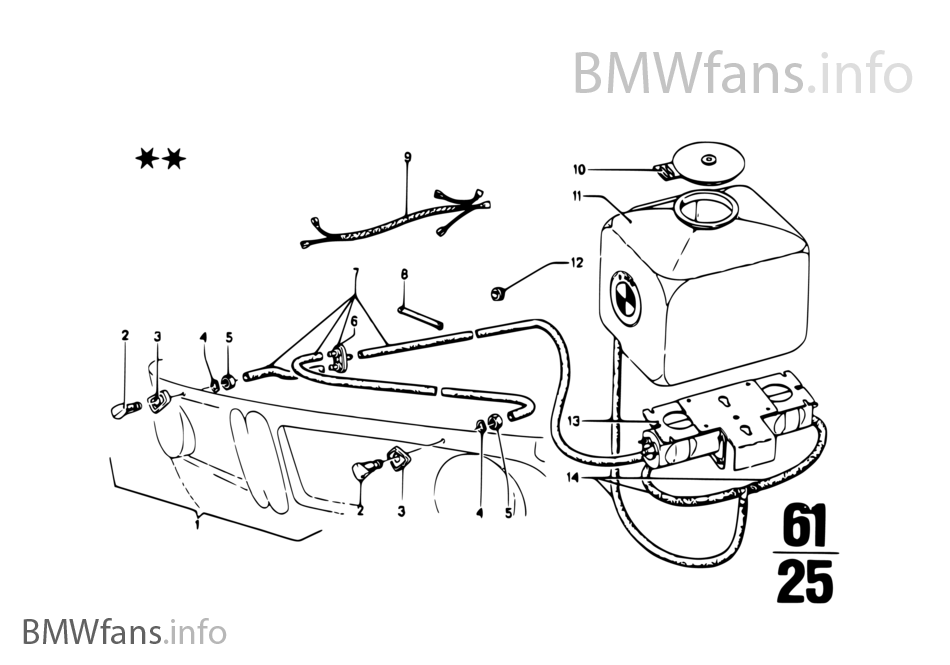 Headlight cleaning system