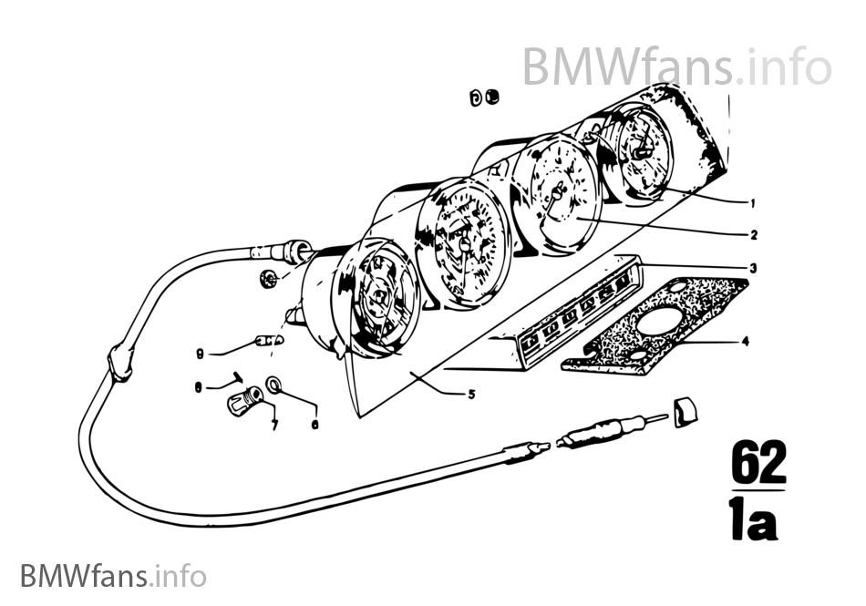 Instruments/mounting parts