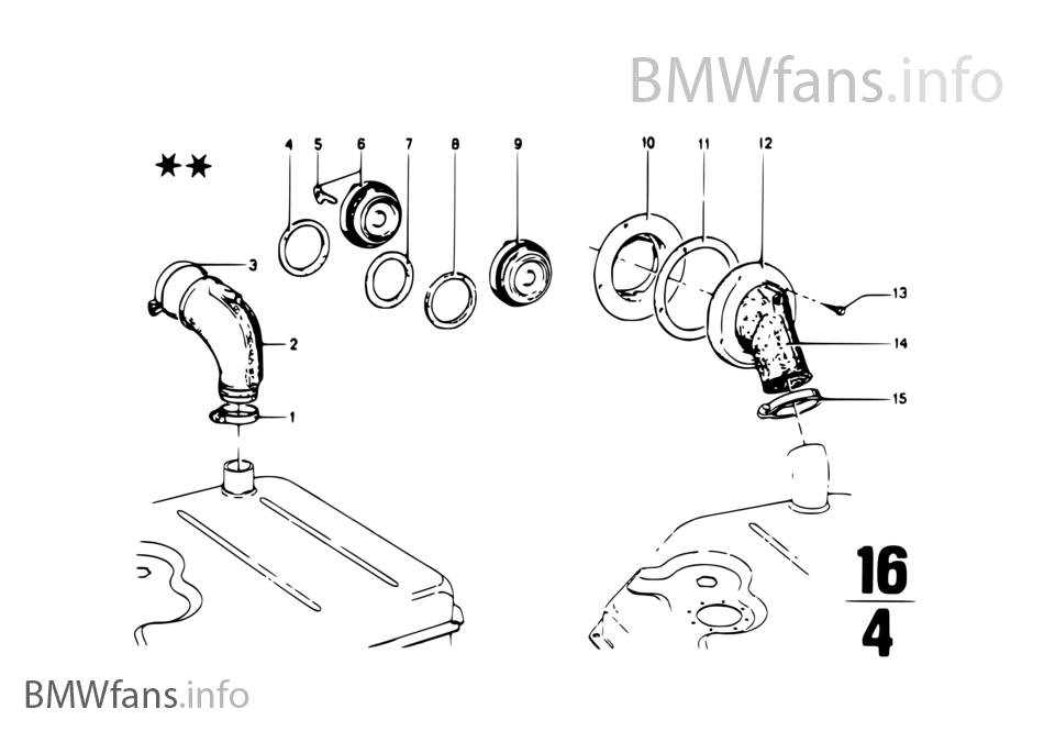 Benzinetank/aanbouwdelen