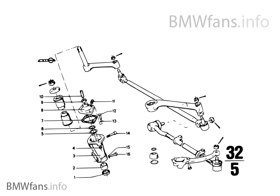 Steering box single components