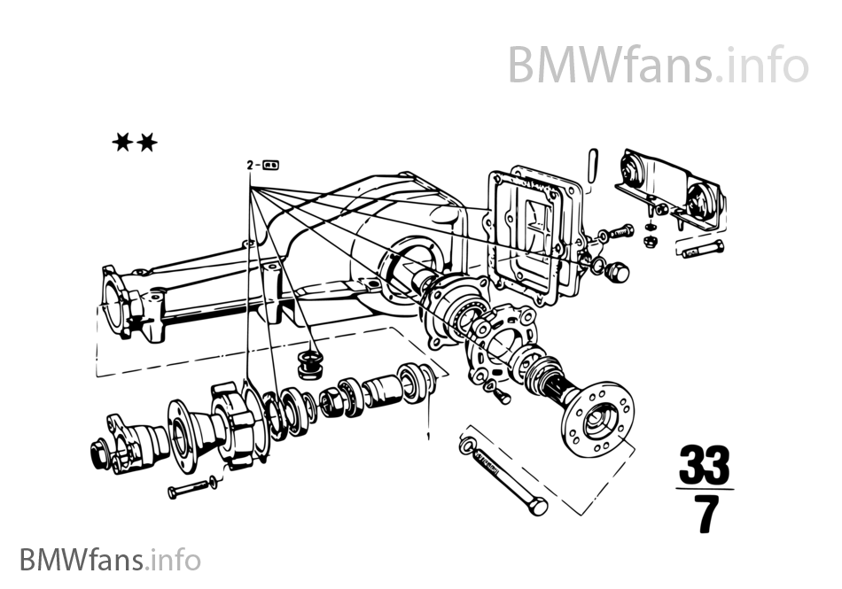 Differential-spacer ring