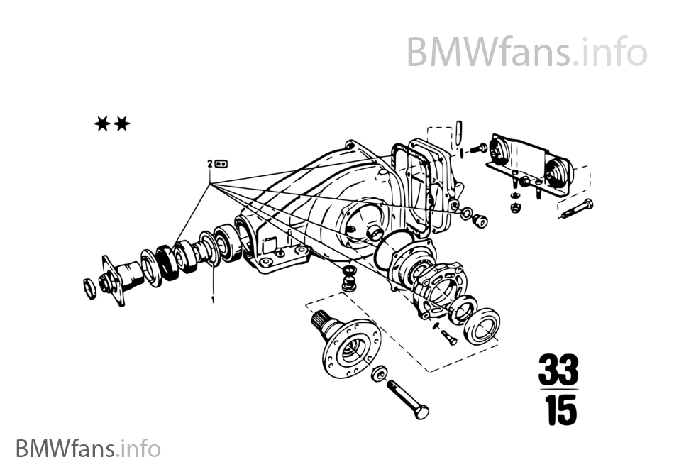 Differential-spacer ring