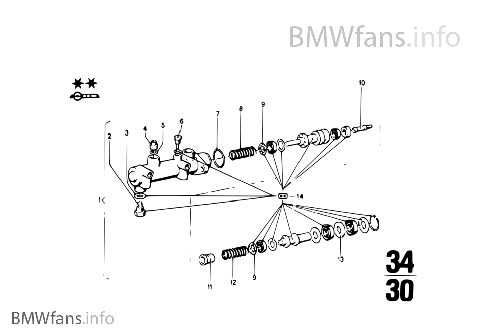 Brake master cylinder