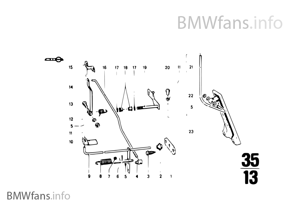 Gasbetätigung/Gasgestänge