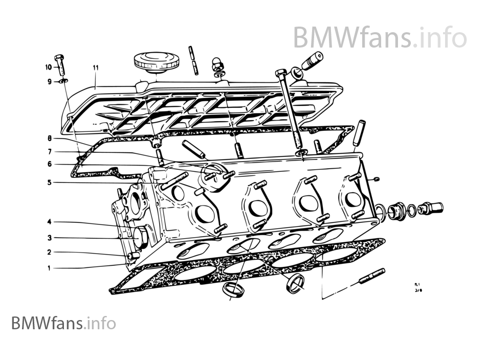 Cylinder head / Cover / Gaskets