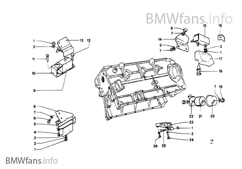 Motoraufhängung