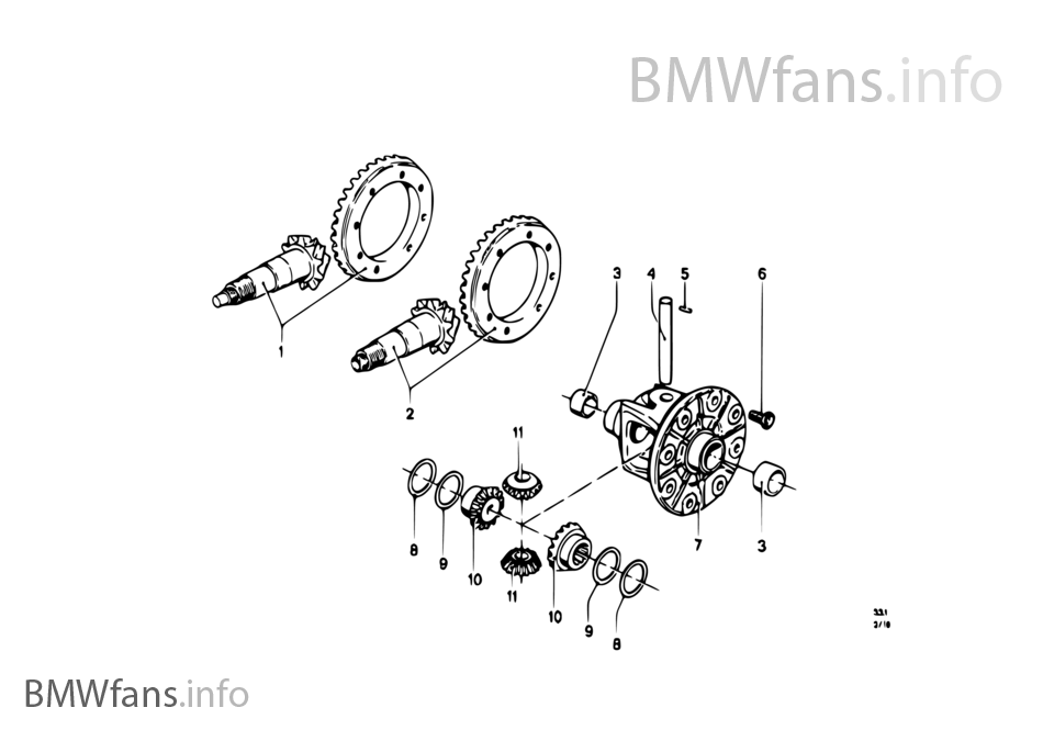 링기어 세트/디퍼렌셜 케이스