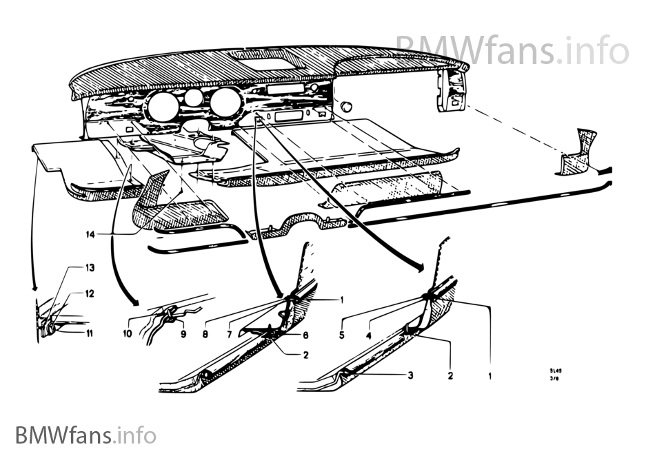 Trim panel dashboard