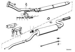 Suspension parts exhaust