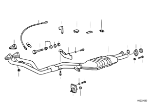 Exhaust system with catalyst