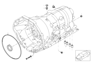 GA6HP32Z pouzdro montážní díly
