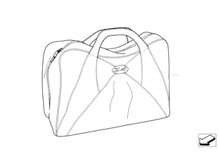 Interior bag f case
