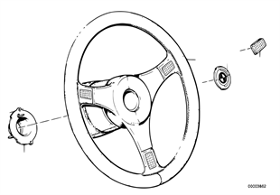 Sports steering wheel m-technik
