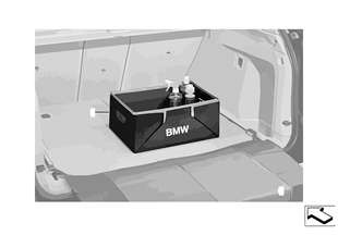 Box zavazadlového prostoru skládací