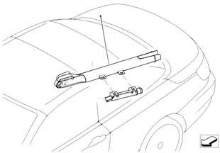 Кабелепровод для крышки багажника