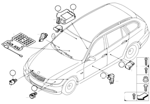 Elektro-onderdelen v airbag
