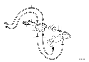 Brake pipe/brake pressure switch