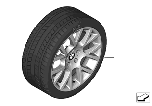 Winter compl.wheel Double Spoke 238 — 19