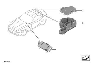 支架 車身控制單元和模塊