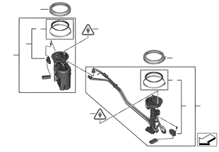 Fuel pump and fuel level sensor