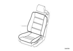 Seat cover front