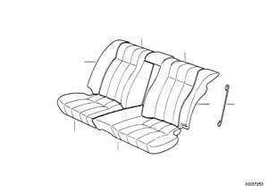 Through-loading facility-seat cover
