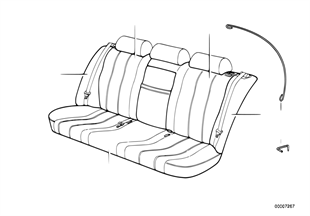 後行李箱通入式裝載系統/緩衝件
