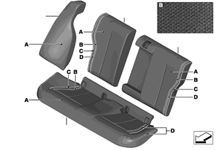 獨特的後行李箱通入式裝載系統 座椅 後部