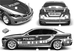 Stickers politie/ambulance