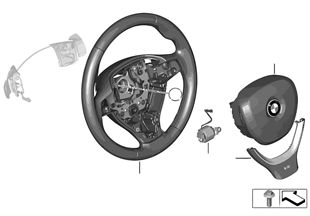 M Sport.volant airbag multif./řaz.volant