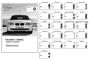 Owner's manual for E81, E87 with iDrive