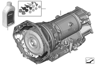 Automatic transmission GA8HP70Z — AWD