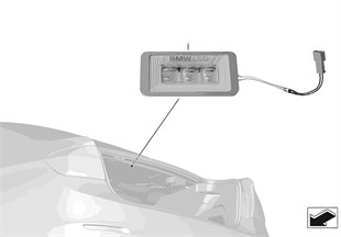 BMW 트렁크 조명등 LED