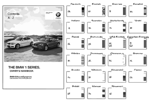 Owner's manual for E82, E88 w/o iDrive