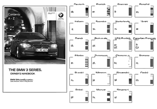 Owner's manual for E92, E93 with iDrive