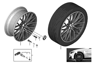 BMW LA wheel M Double Spoke 405-20''