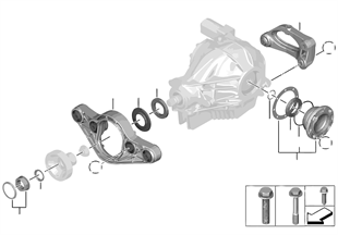Rear differential adapter / gaskets