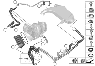 Cooling system — turbocharger/boost air