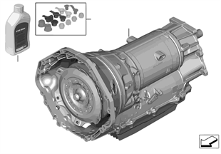 Automatic transmission GA8HP75Z — AWD