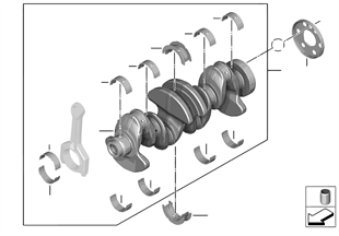 Mecanismo movimento cambota c/bronzes