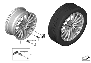 BMW LA wheel Multi-Spoke 619 — 18''