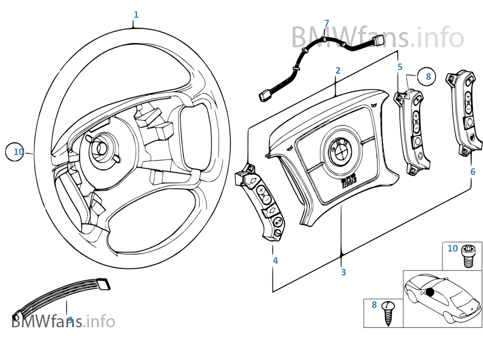 Lenkrad Airbag-Smart Multifunktion